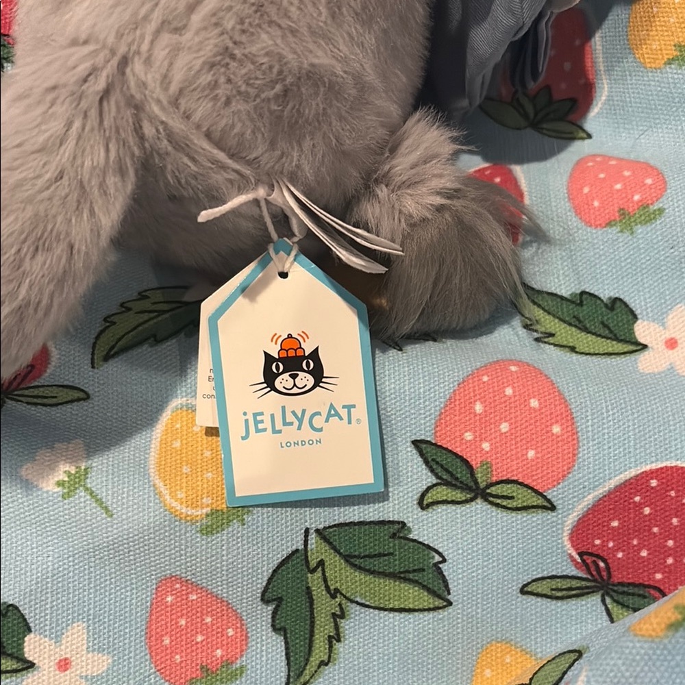 Jellycat Gray Elephant Plush - Picture 2 of 4